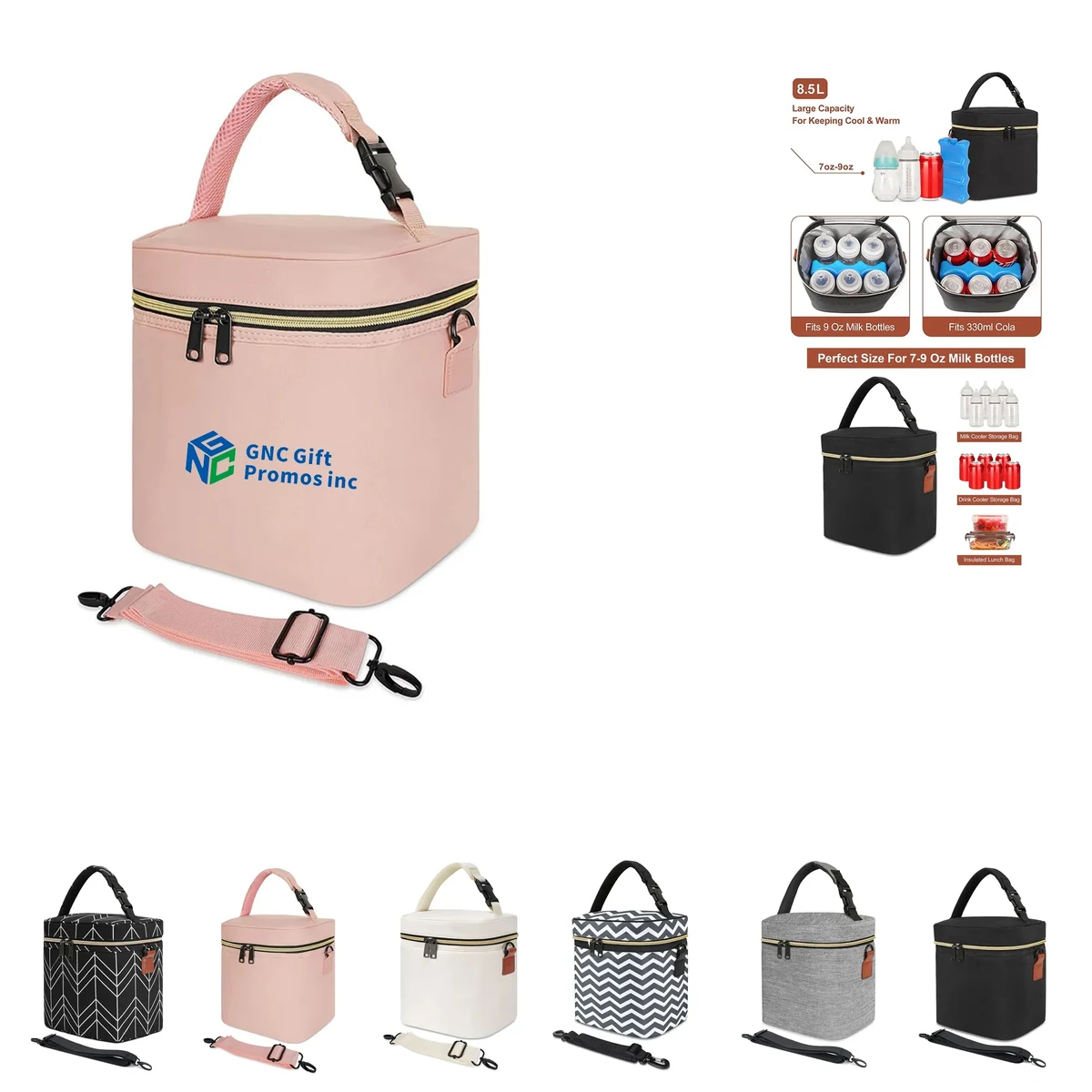 Breastmilk Cooler Bag with Ice Pack 1