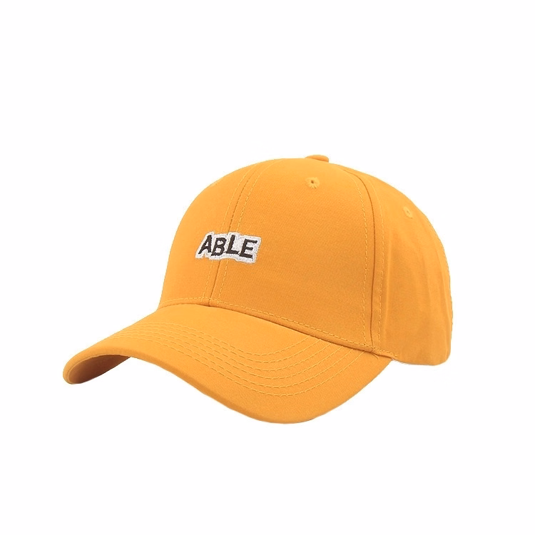 6 Panel Cotton Twill Structured Cap