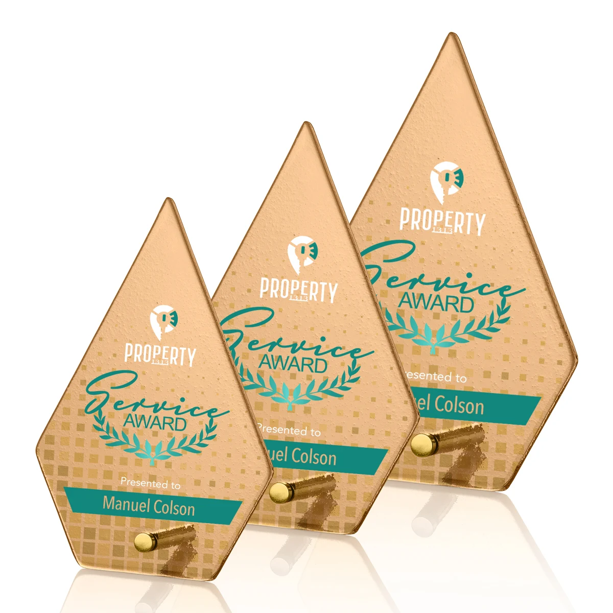 Atchison Russet Diamond VividPrint™ Award - Gold 1