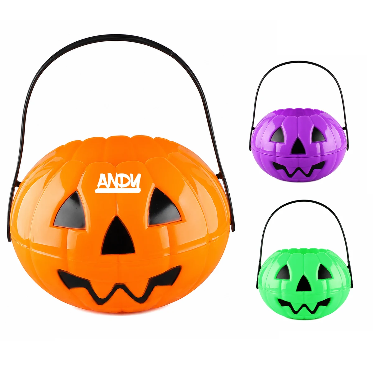 Halloween Pumpkin Candy Bucket 1