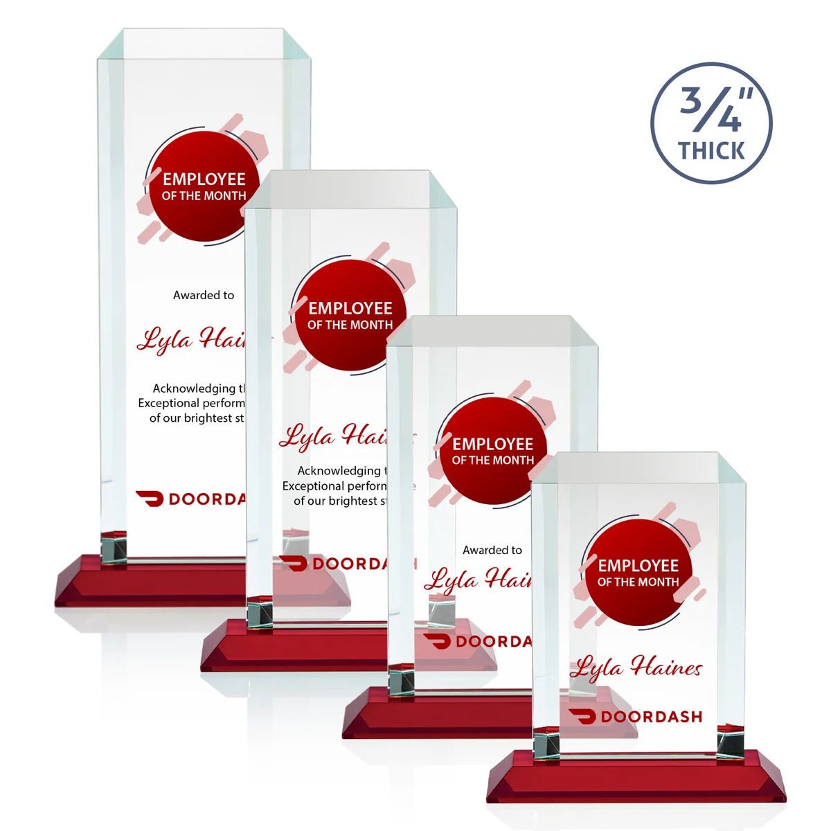 Dalton VividPrint™ Award - Red 1