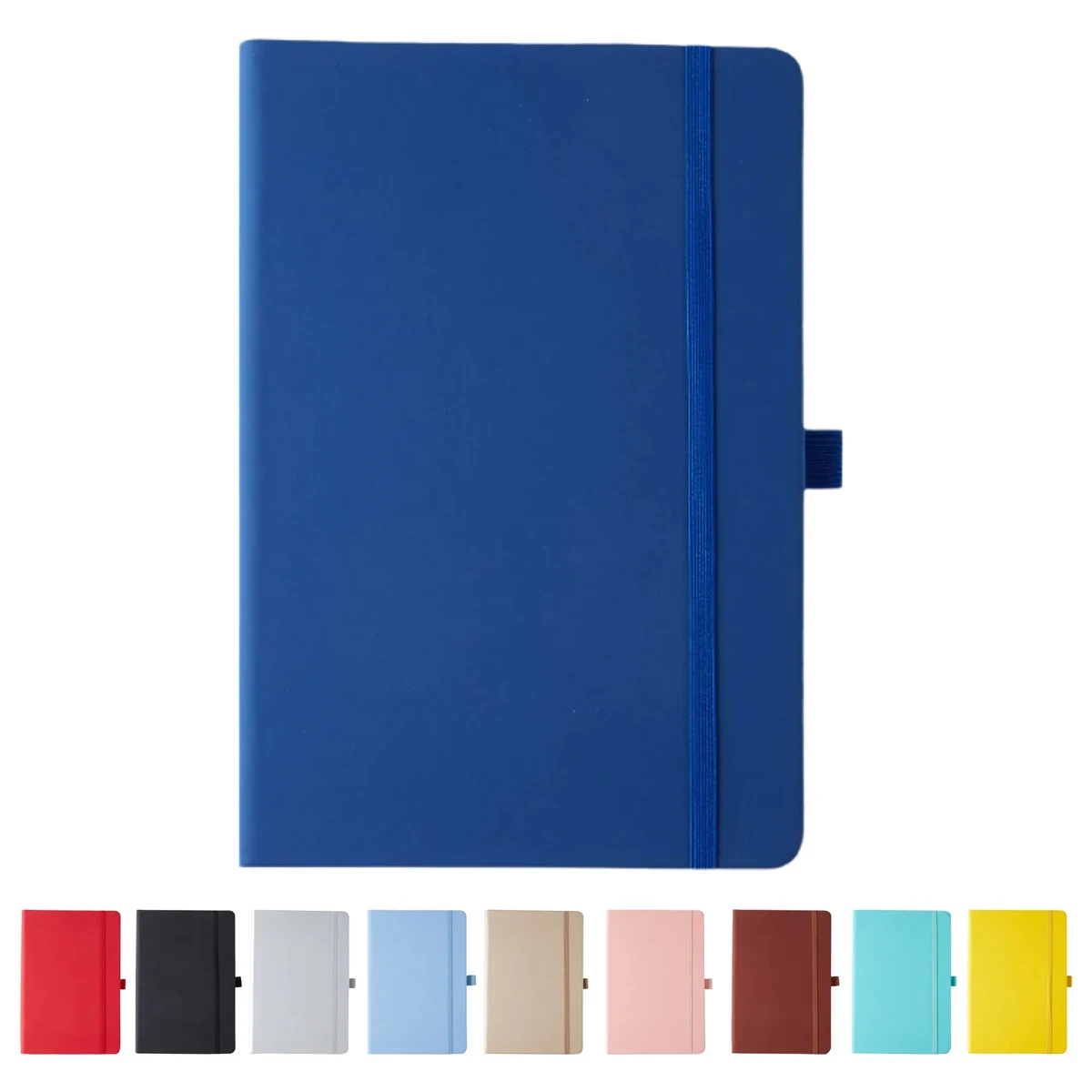 Full Color A5 PU Hardcover Notebook With Pen Loop MOQ 50 1
