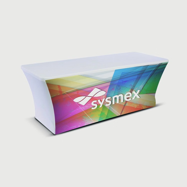 TruFit™ Throw, Full-Color, Dye-Sublimation, Front Panel - 8' table runner