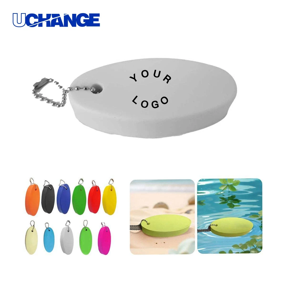 Floating Keychain Accessory Soft Elastic for Outdoor Use 1