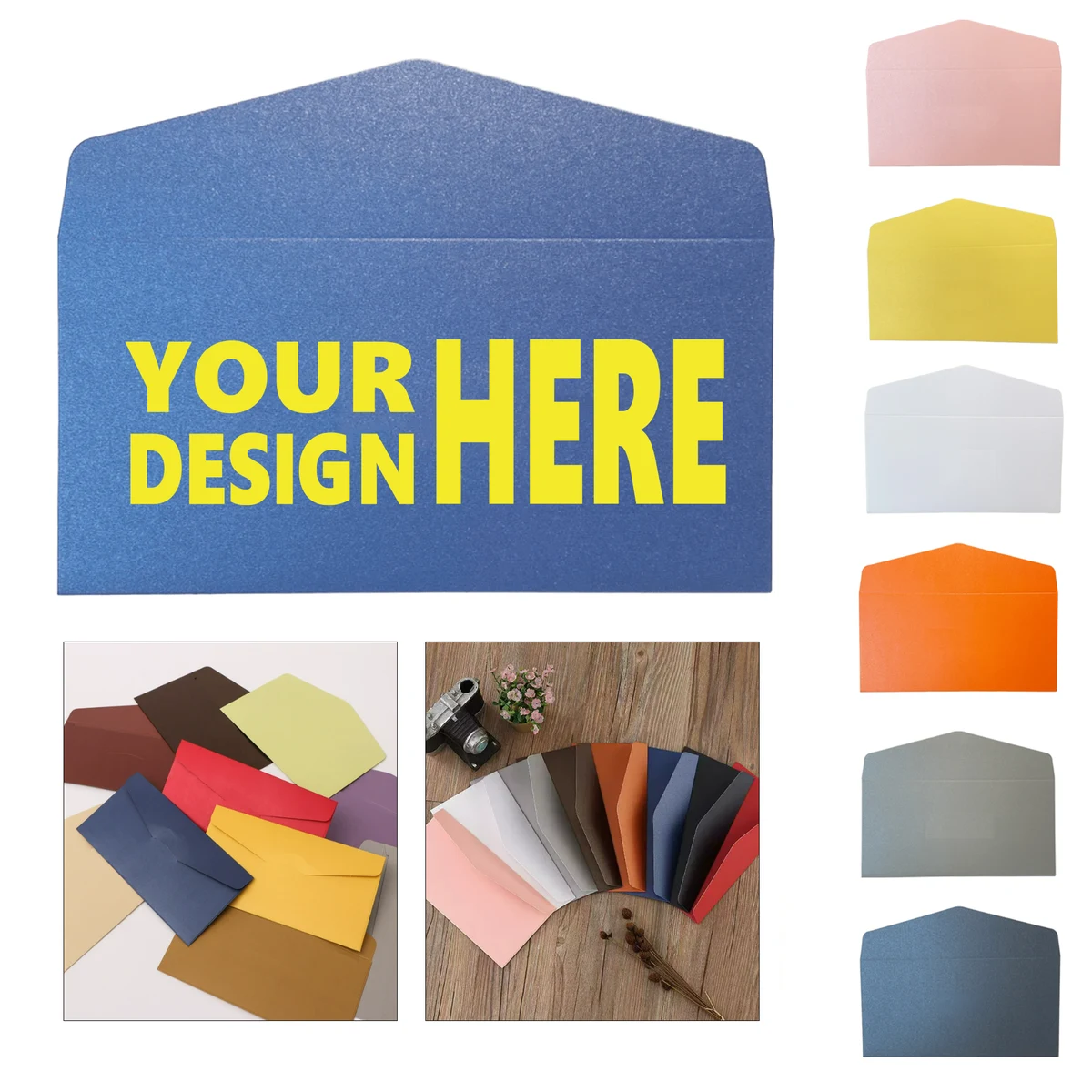 Colored Paper Envelopes 1