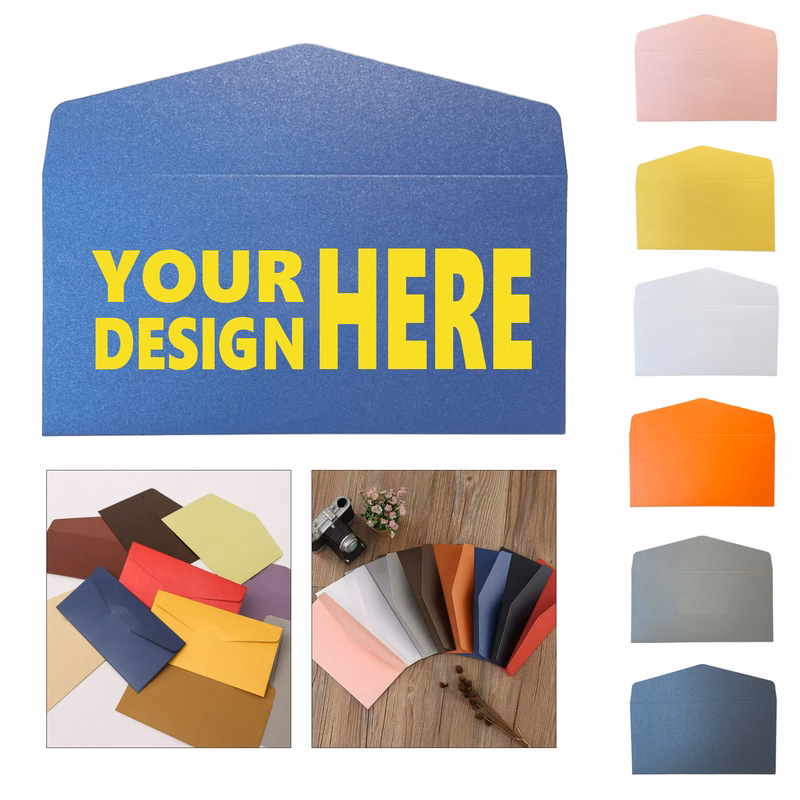 Colored Paper Envelopes