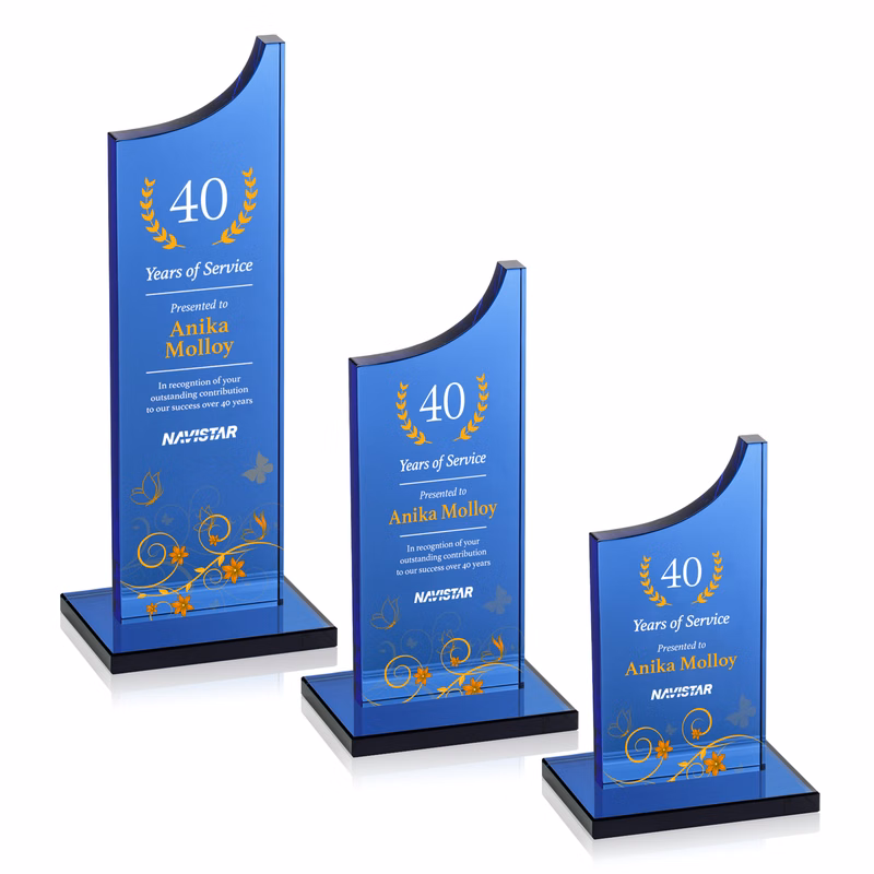 Berratini VividPrint™ Award - Blue