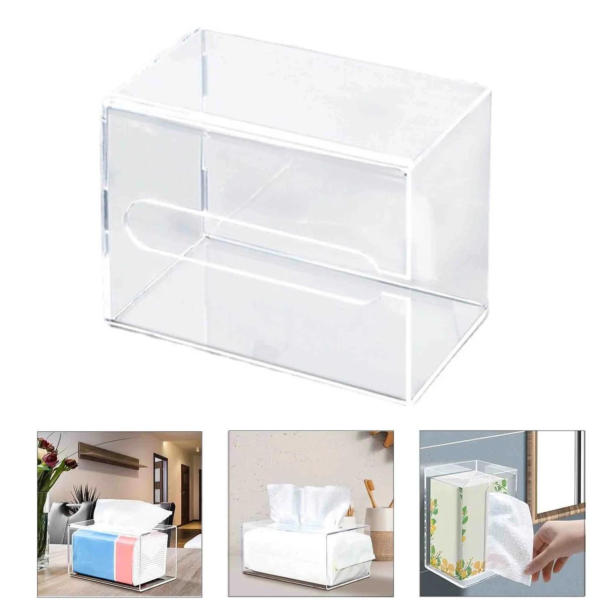 Wall-Mounted Tissue Box 1