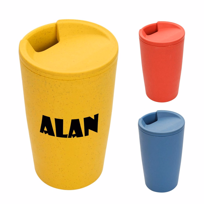 Wheat straw cup