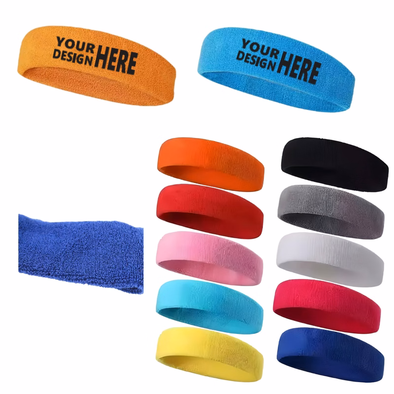 Skin-Friendly Sweat-Absorbing Sports Headband