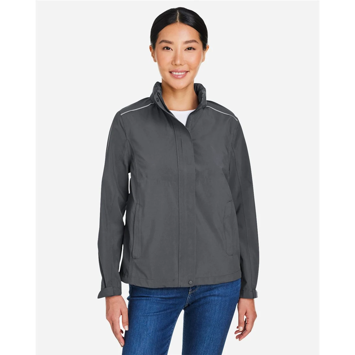 Women's Barrier Packable Waterproof Rain Jacket - CE712W 1