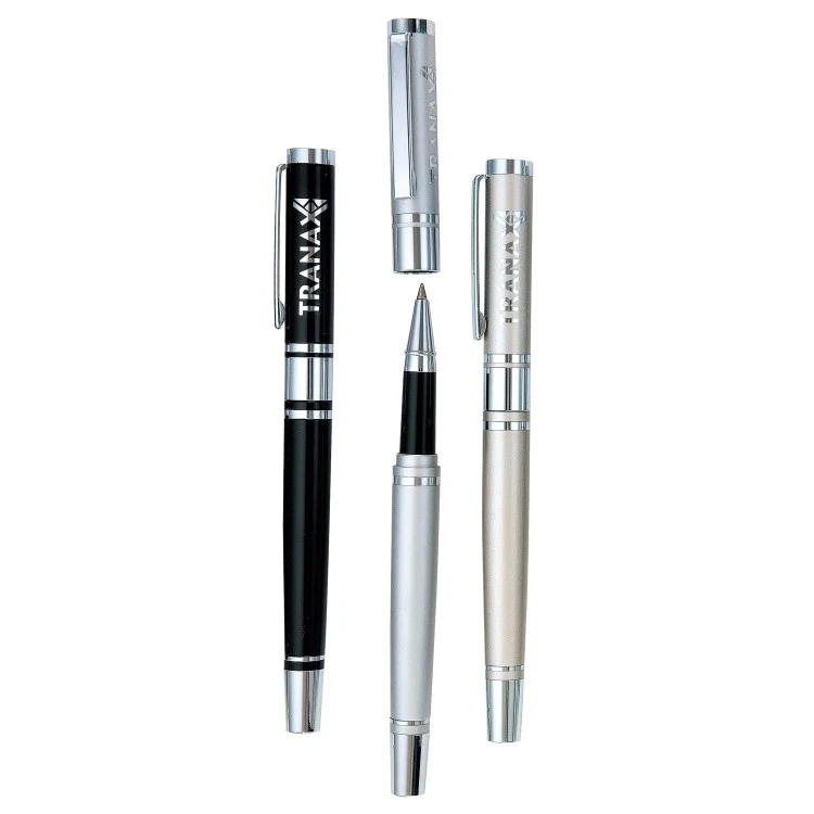 Colonnade Brass Cap Off Rollerball Pen 1