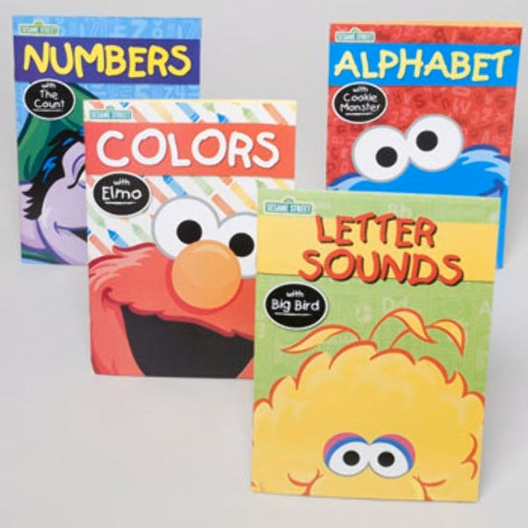 Sesame Street Workbooks - Assorted Themes