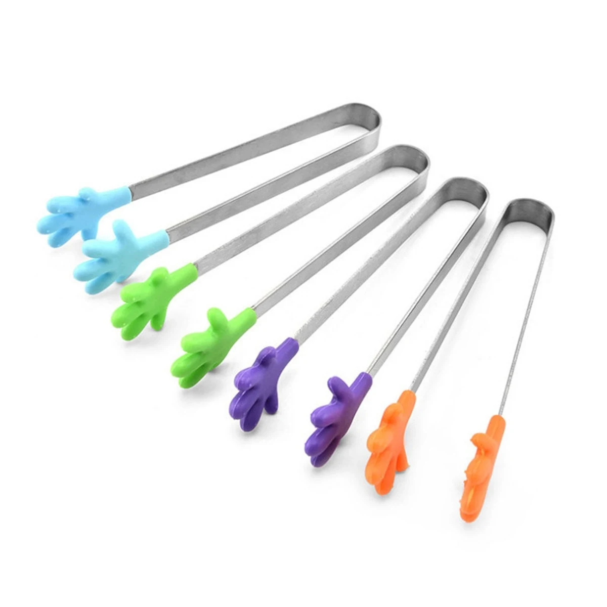 Silicone Mini Kitchen Tongs For Kids 1