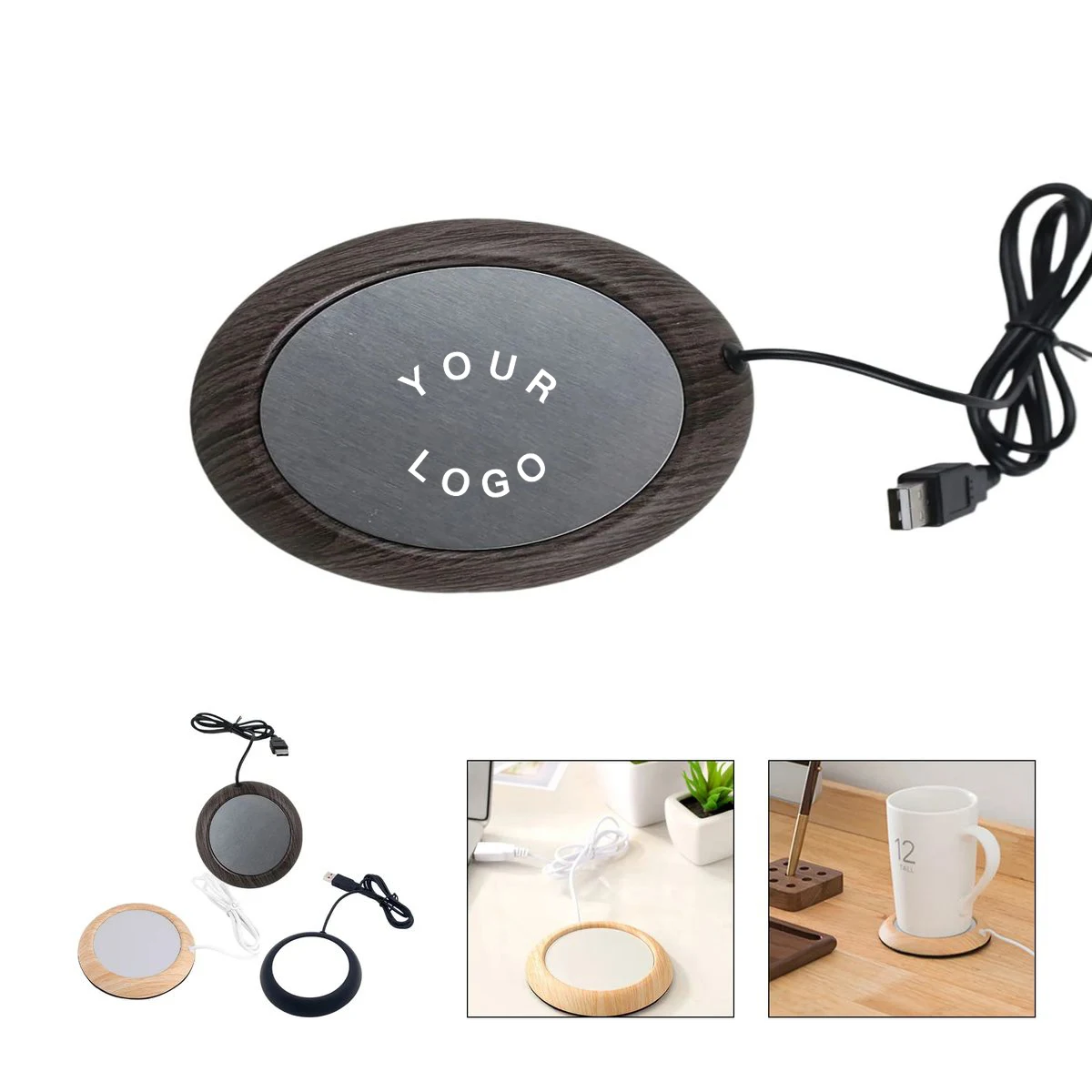 Metal Coaster with Temperature Control 1