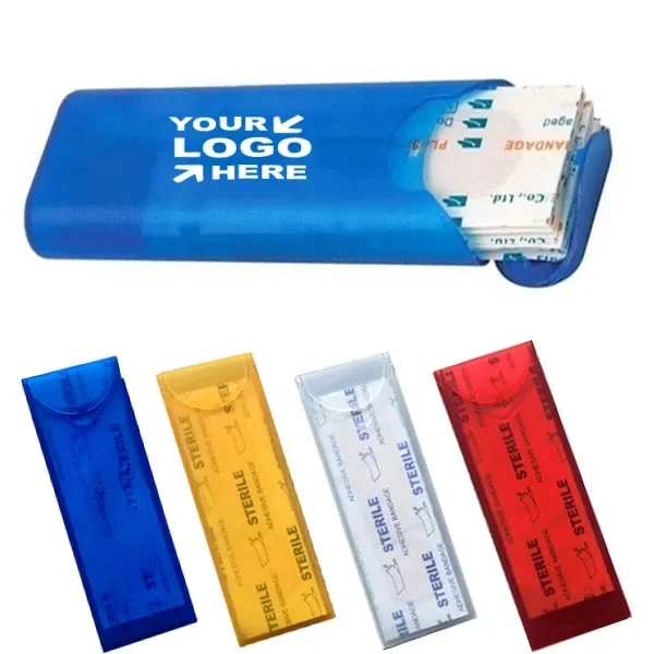 Promotional Flip Top Bandage Holders 1