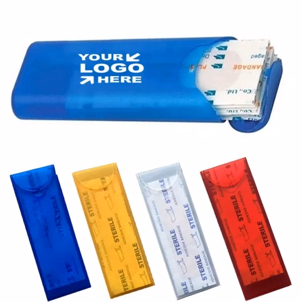 Promotional Flip Top Bandage Holders