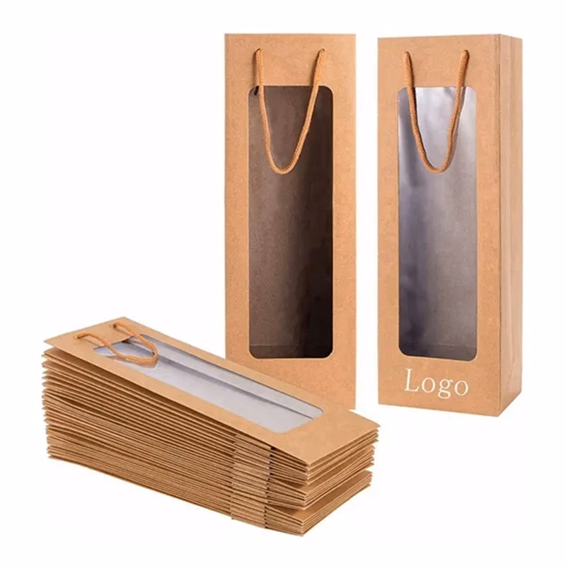 Wine Gift Bag with Window