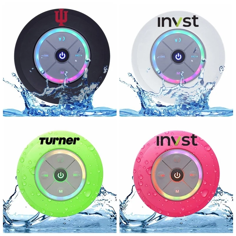 LED Bluetooth Speaker With Sucker 1
