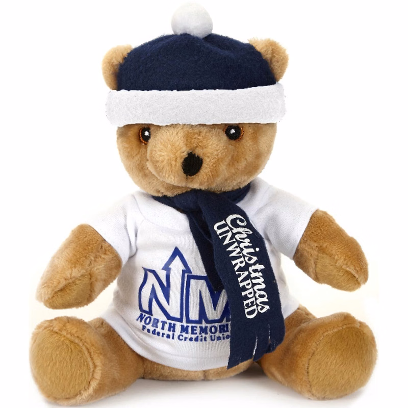 7" Extra Soft Winter Bear