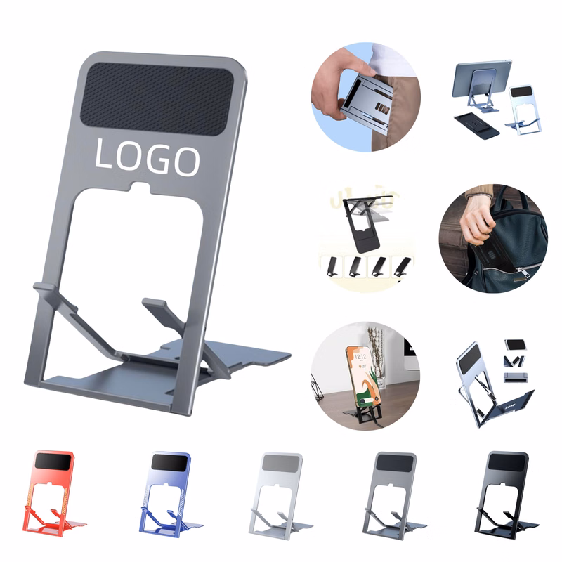 Card-Style Foldable Aluminum Stand