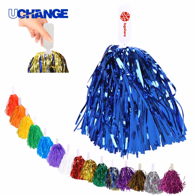 Printed Cheerleading Pom Set for Team Events