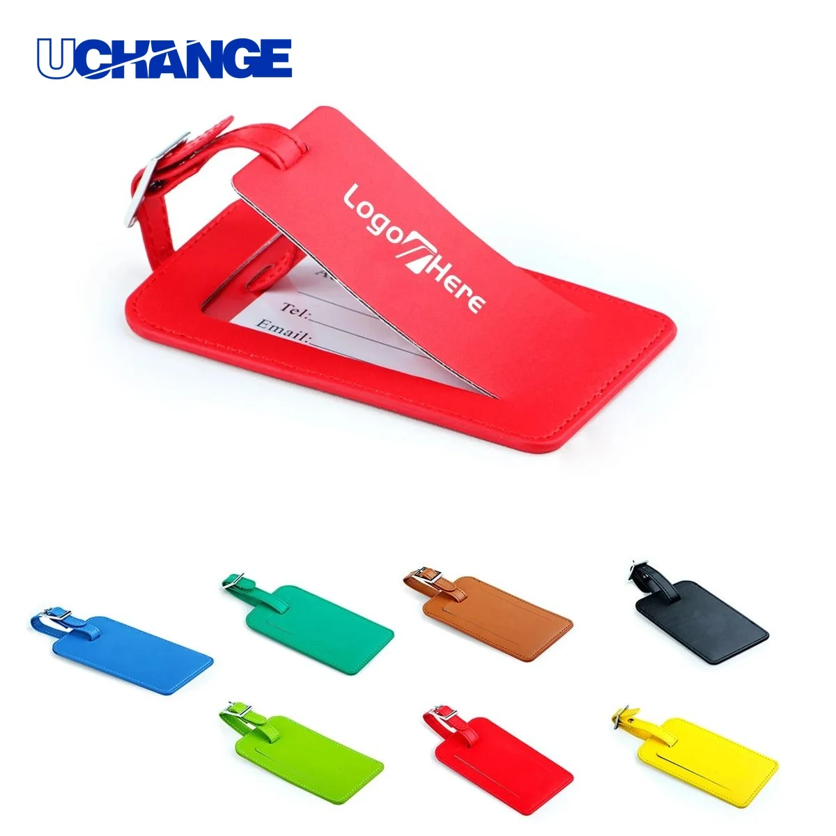 Leather Luggage Identification Tag 1