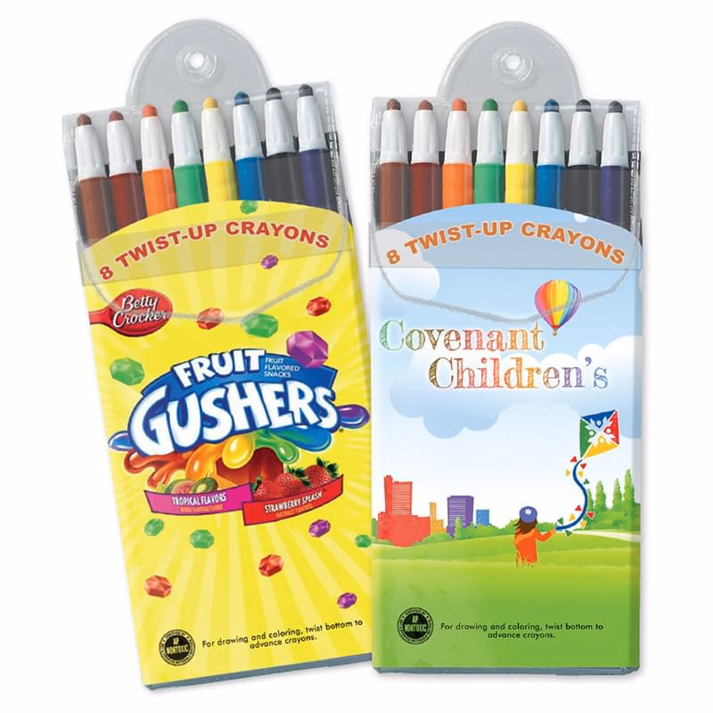 Colorful Fun Twist Crayon 