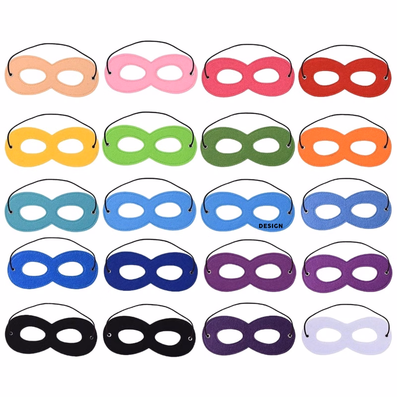 Halloween Felt Eye Masks