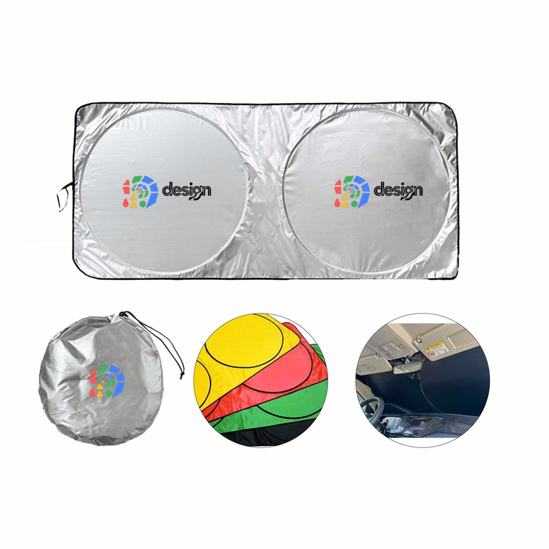 Collapsible Auto Sunshade, Reflective UV Block Car Front Window Cover