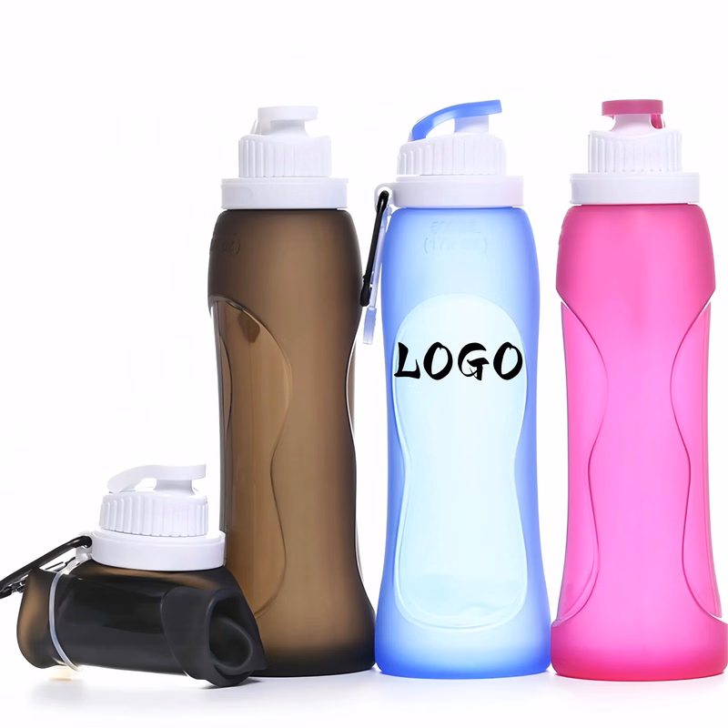 17OZ Collapsible Silicone Water Bottle