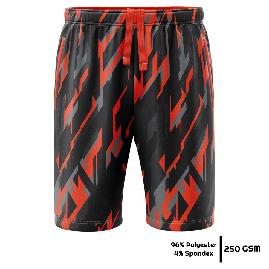 Unisex & Kids' Sublimation 250G Lightweight Sweat Shorts 1
