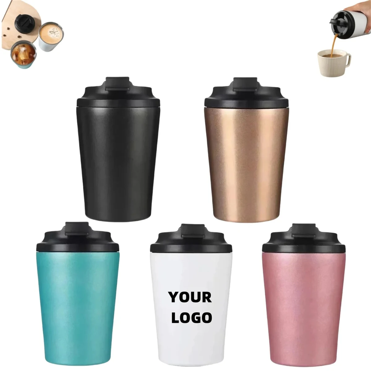 12 oz Stainless Steel Vacuum Insulated Tumbler 1