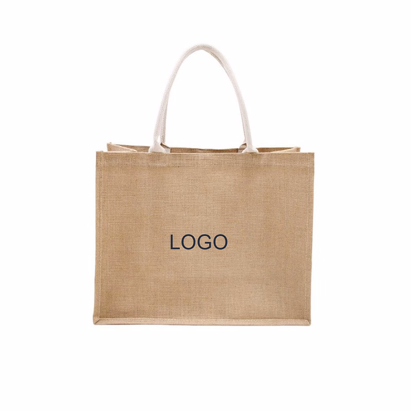 Mini Natural Jute Tote Bag