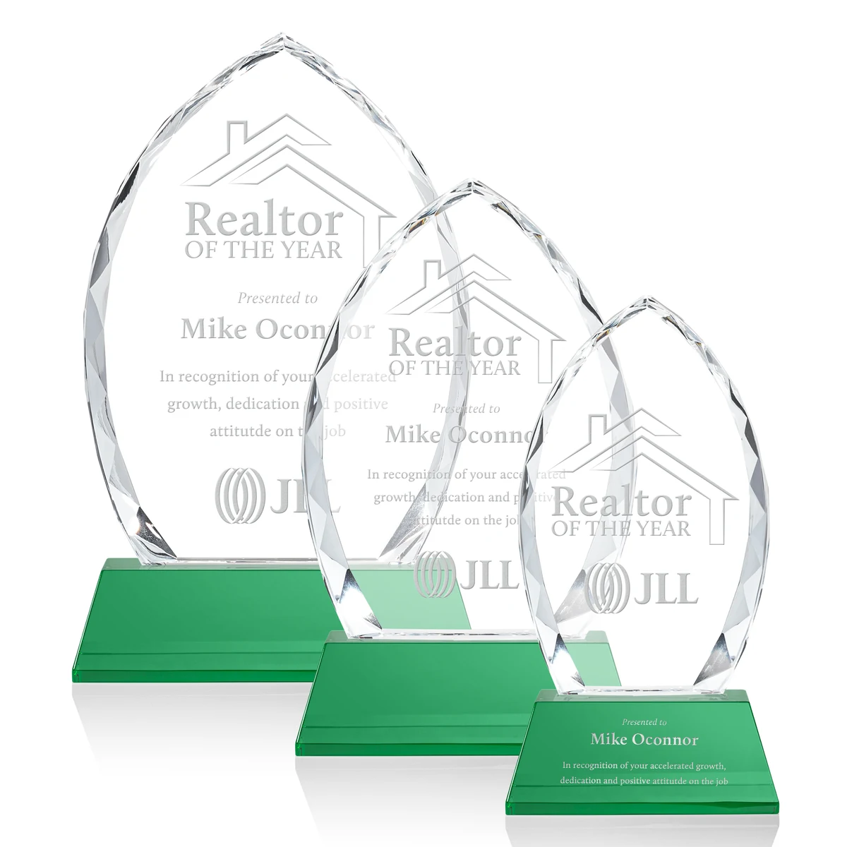 Wilton Award on Newhaven Base - Green 1