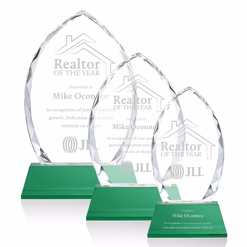 Wilton Award on Newhaven Base - Green