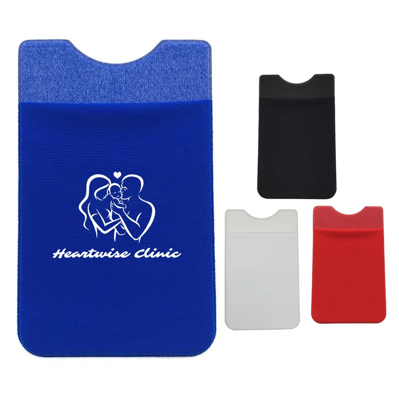 Stretch Lycra Fabric Phone Wallet 1