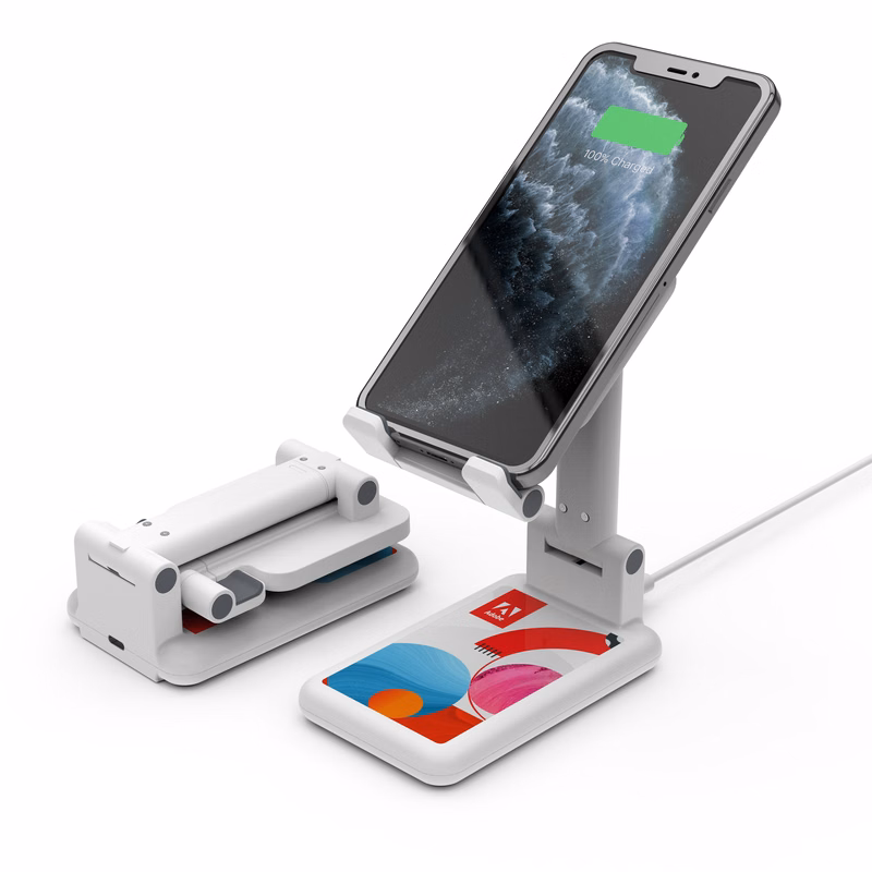 PowerStand: Desktop wireless charging dock