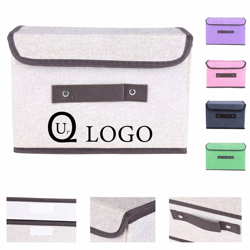 9.8 X 7.4 X 6.3 Inch Foldable Flip-Top Storage Organizers
