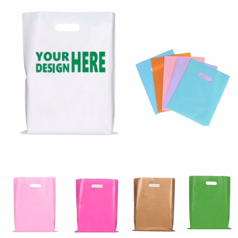 Reusable Plastic Shopping Carry Tote