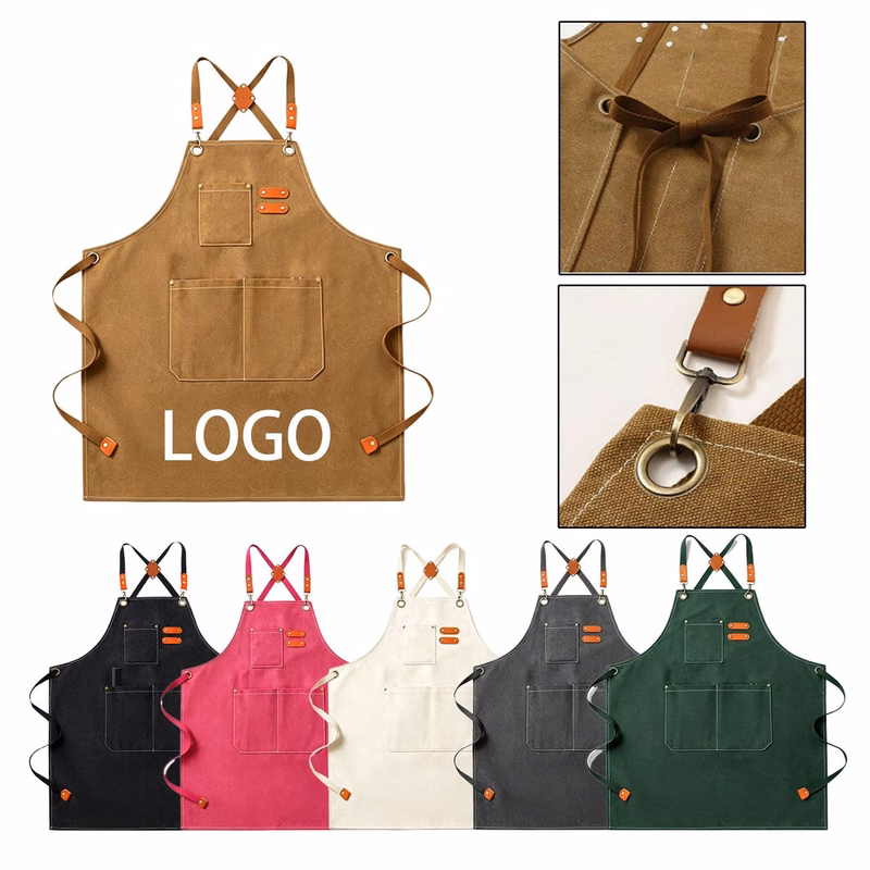 Oil Resistant Thickened Canvas Apron