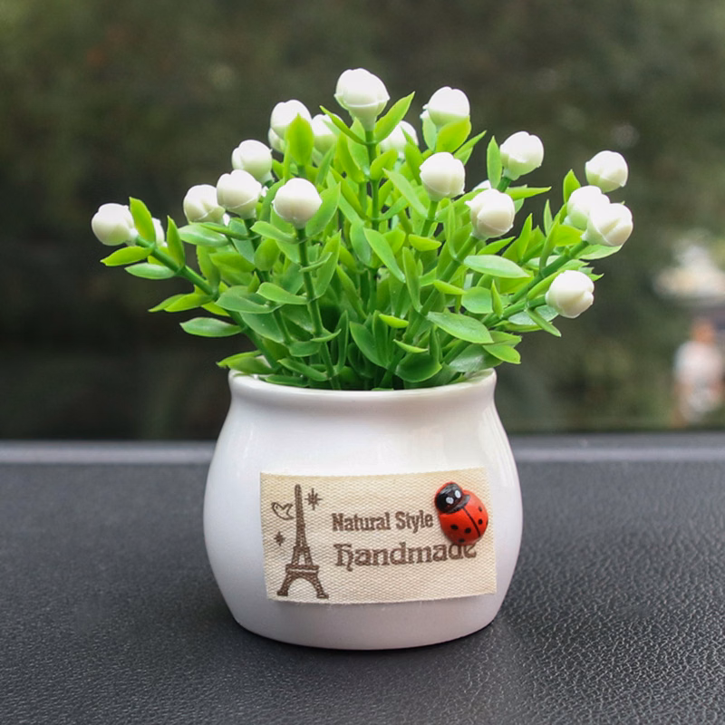 Car Potted Pant Ornaments