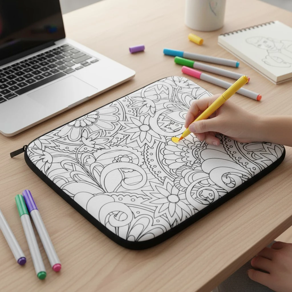 Color and Carry - Sublimated Laptop Sleeve 1
