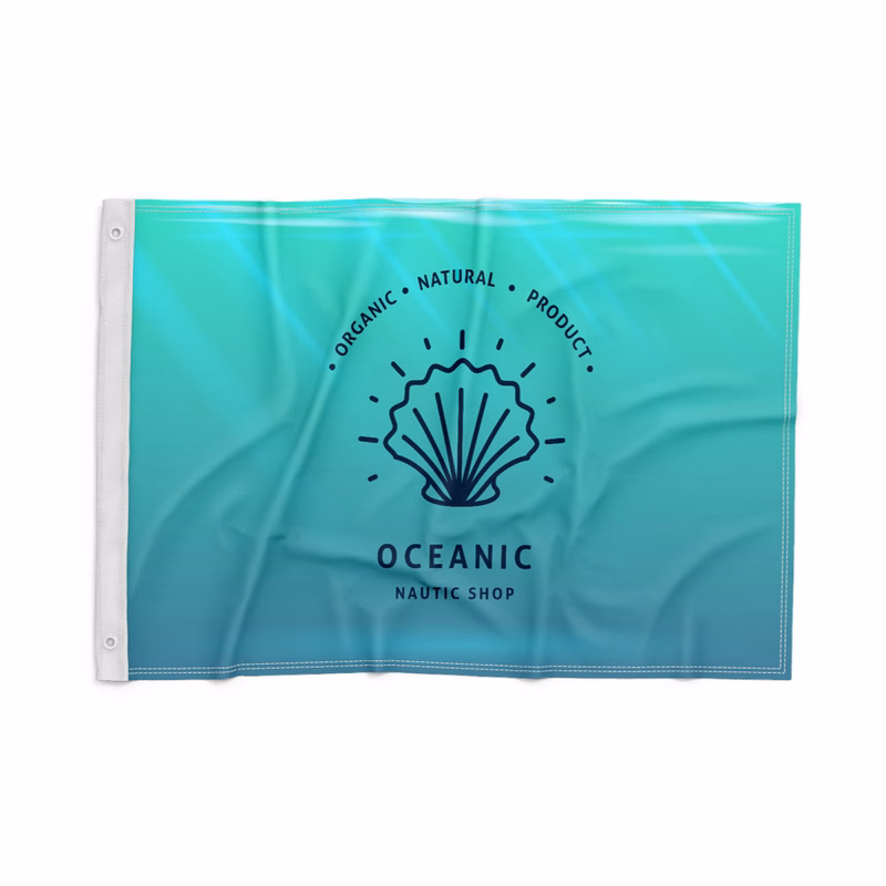 Double-Sided Dye Sublimation 3-Layer 6ft x 4ft Flag