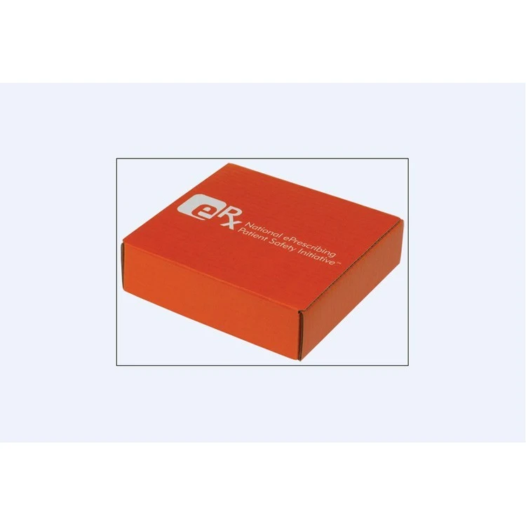 7" x 7" x 2" - B-Flute Outside Tuck Box 1