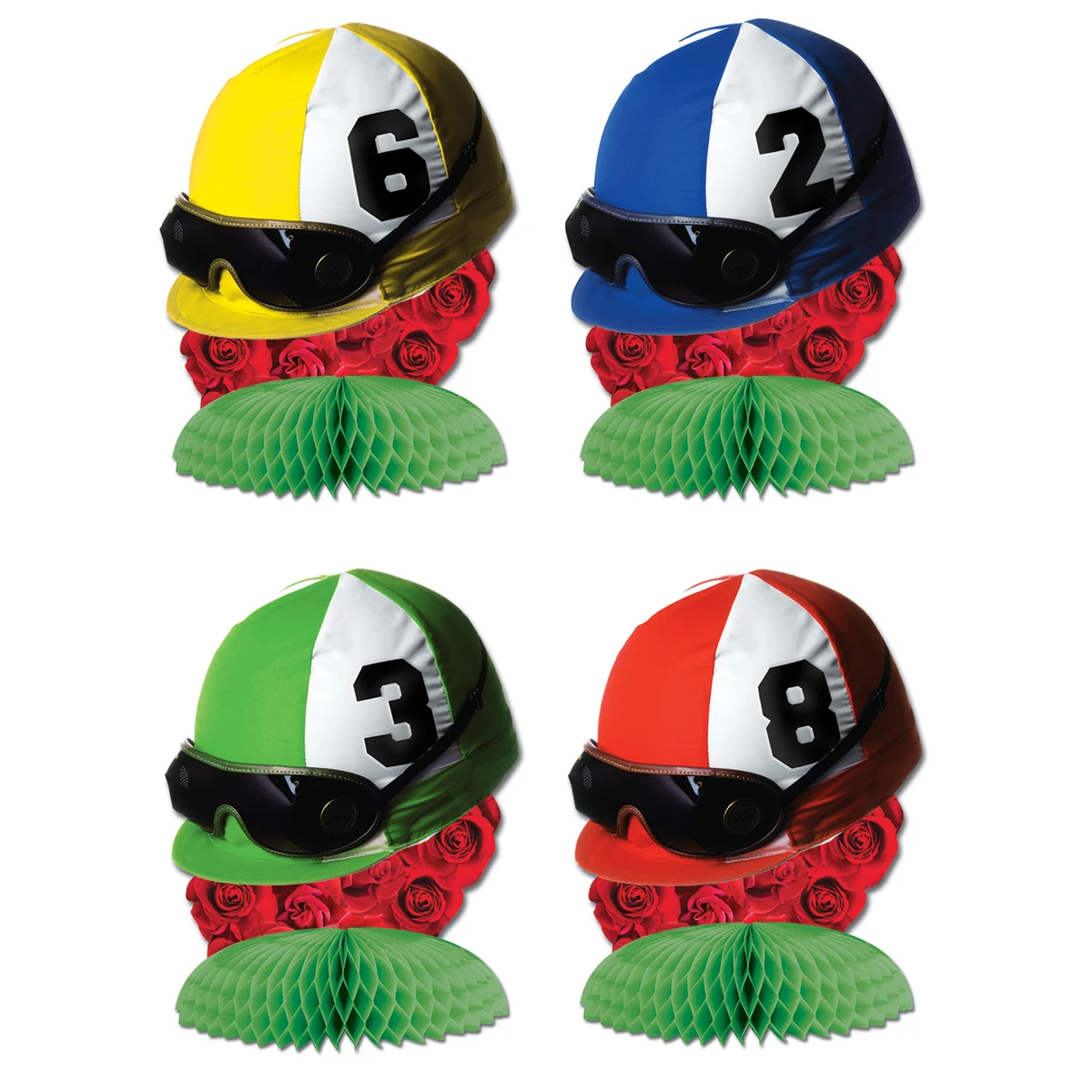 Jockey Helmet Centerpieces 1