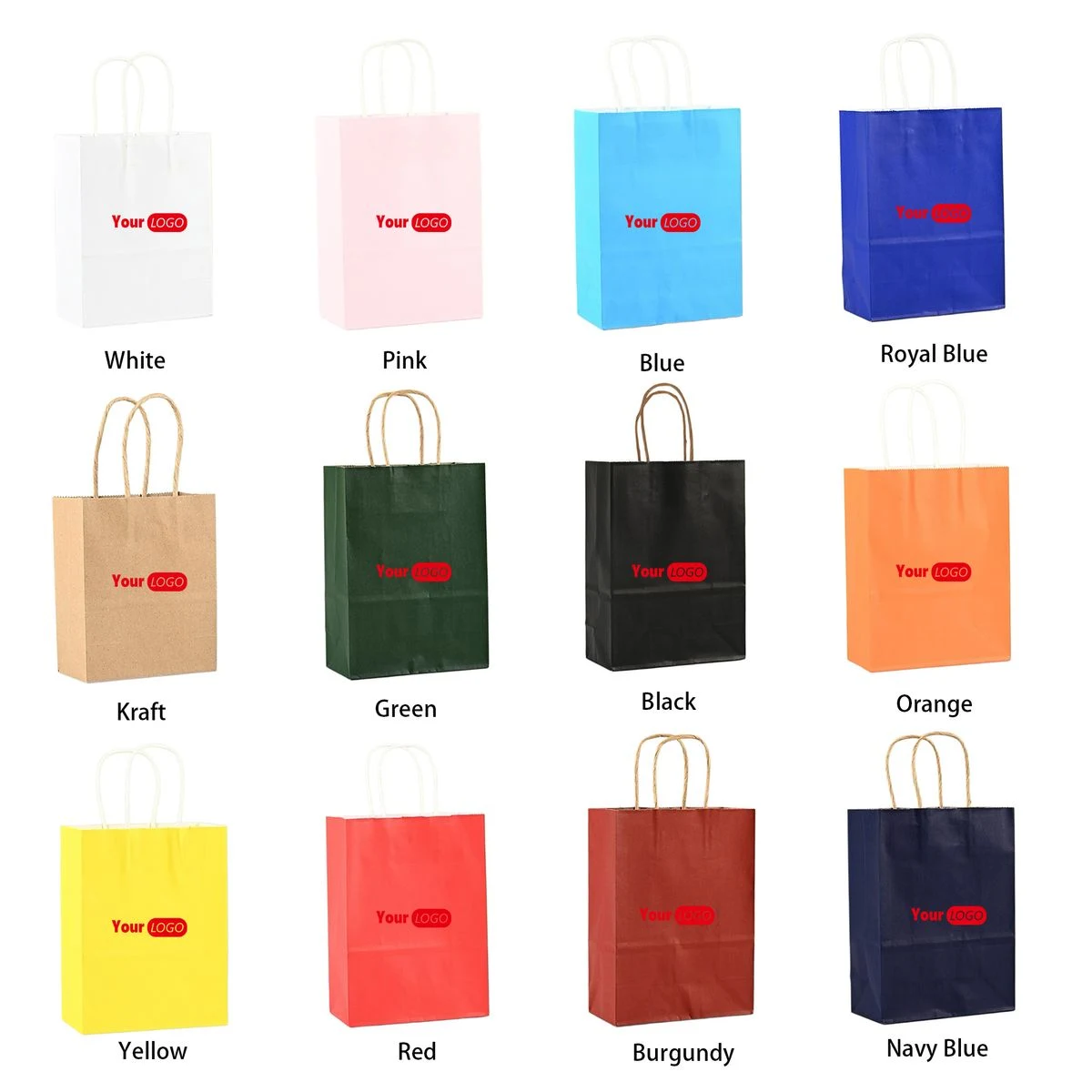Custom Kraft Shopping Bag 1