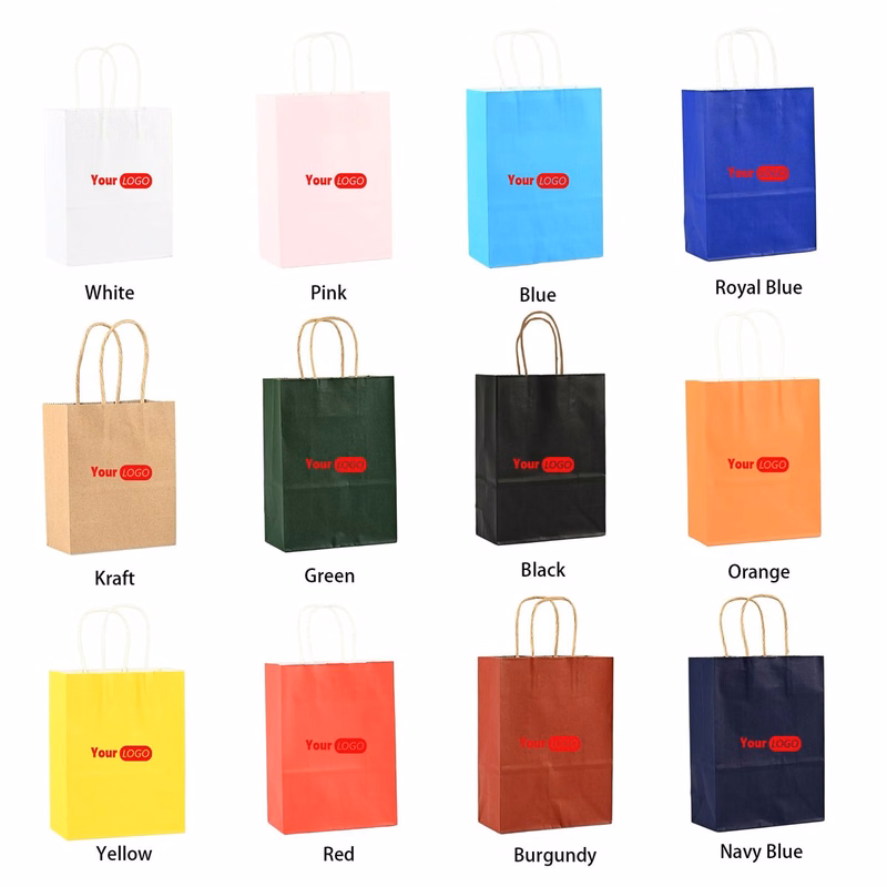 Custom Kraft Shopping Bag