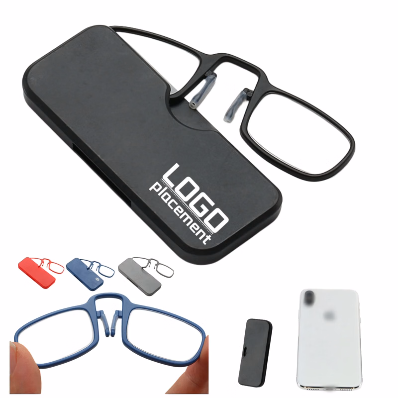 Portable Stylish Clip - On Reading Glasses Inserts