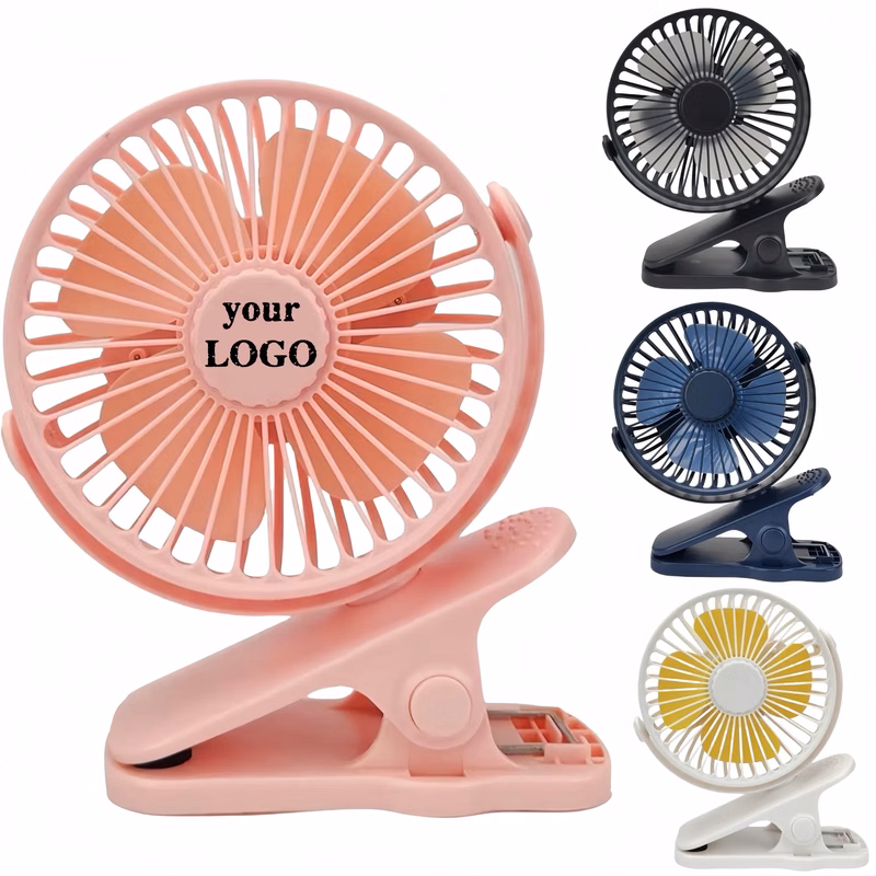 USB rechargeable clip fan